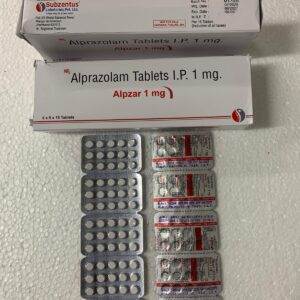 alprazolam tablets i.p. 1 mg (alpzar 1 mg) mid nightblue uk