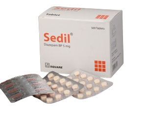 diazepam 5mg sedil