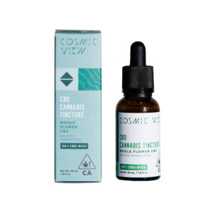 cosmic view cbd tinctures (~20:1 ratio)