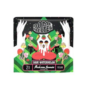 dome melter magic mushroom sour watermelon gummies 2ct