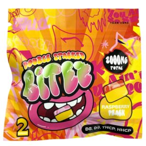 double stacked thc p bitez 2000mg (2ct)