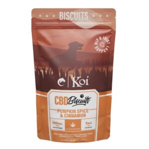 koi cbd joint support dog biscuits 150mg