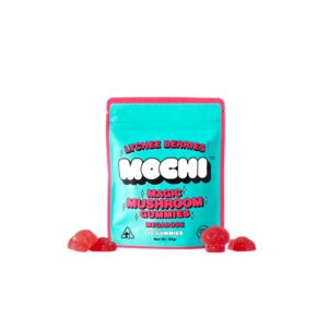 mochi magic mushroom lychee berries gummies