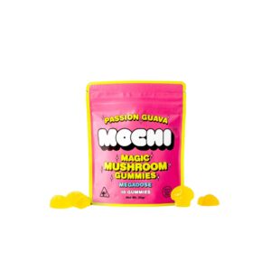 mochi magic mushroom passion guava gummies