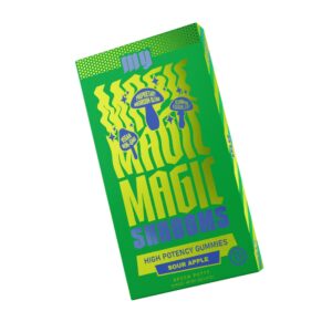 my magic shroom sour apple gummies 1200mg (10ct)