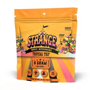 strange magic mushroom tropical trip clusters 6000mg