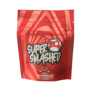 super smashed magic mushroom watermelon gummies