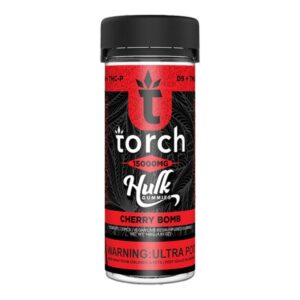 torch hulk cherry bomb gummies 15000mg