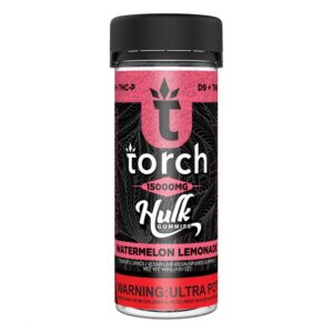 torch hulk watermelon lemonade gummies 15000mg
